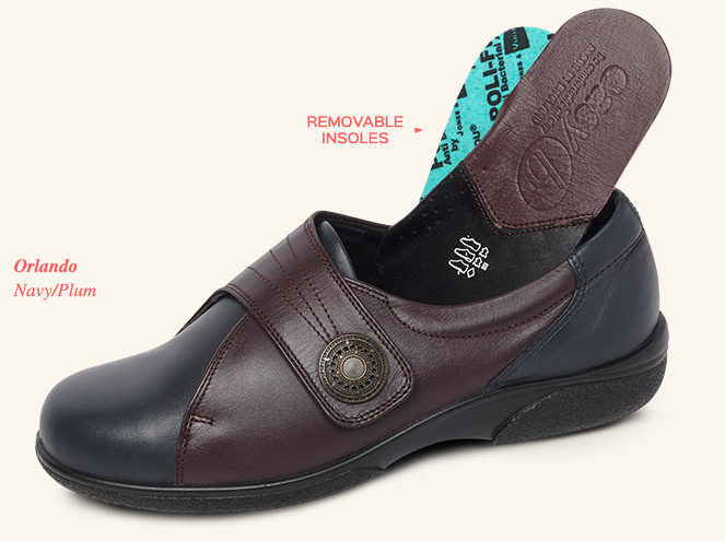 Removable Insoles | Wider Fit Shoes